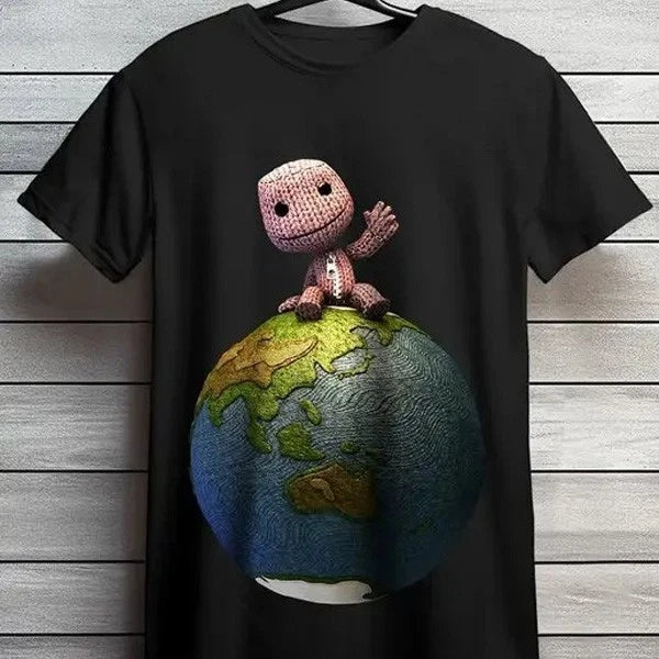 Little Big Planet Sackboy Video game Graphic Unisex T Shirt S-5XL
