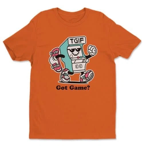 TGIF Gaming Got Game T-Shirt Size S-4XL