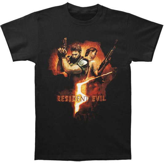 Vintage Re.si.dent evil 5 Graphic Tee Gaming Gamer Bootleg Shirt S-5XL
