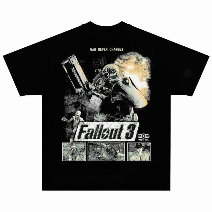 FALLOUT 3 - Goodbye Megaton Graphic Tee Gaming Bootleg Shirt Gift for Fan S-5XL