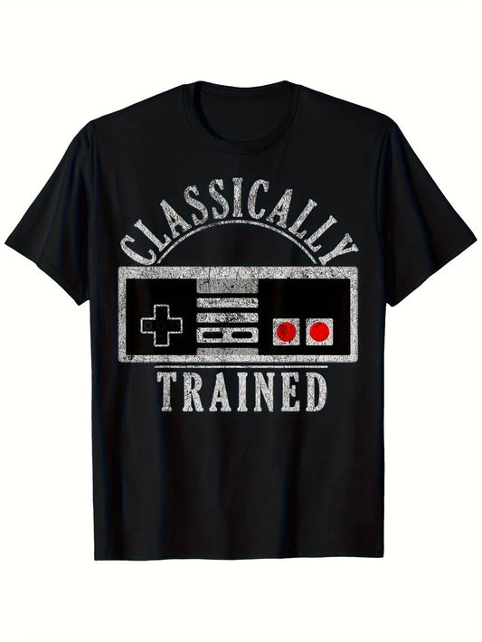 Vintage Gaming Console Controller Graphic T-Shirt Retro Gamer Arcade Tee