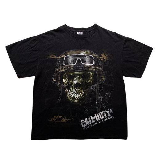 Vintage COD 4 T-Shirt Retro Classic Video Game Graphic Tee S-5XL