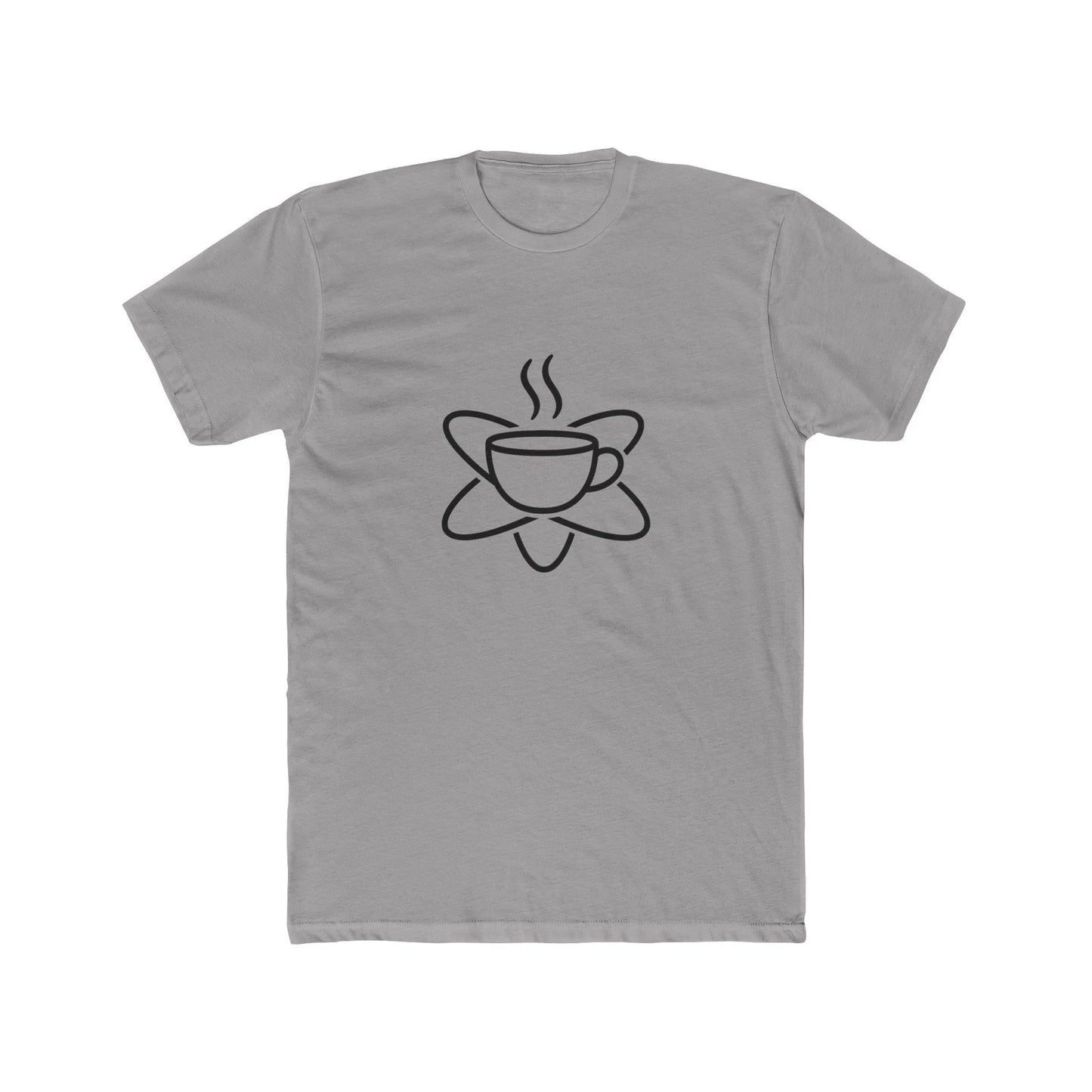 Cosmic Orbit Coffee Cup Minimalist T-Shirt