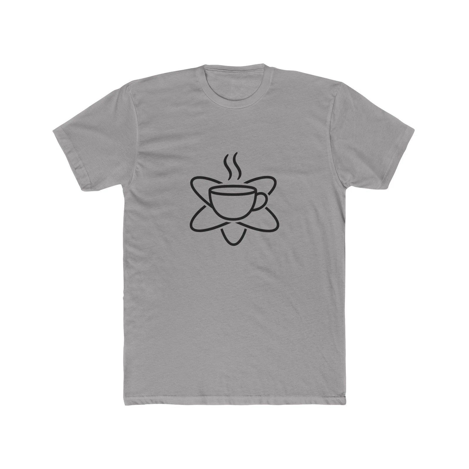 Cosmic Orbit Coffee Cup Minimalist T-Shirt