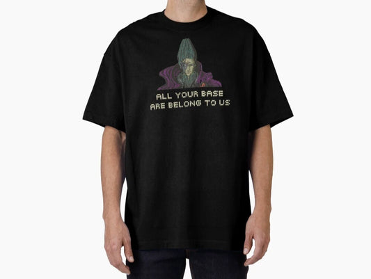 Retro All Your Base Gaming Meme Graphic Essential T-Shirt