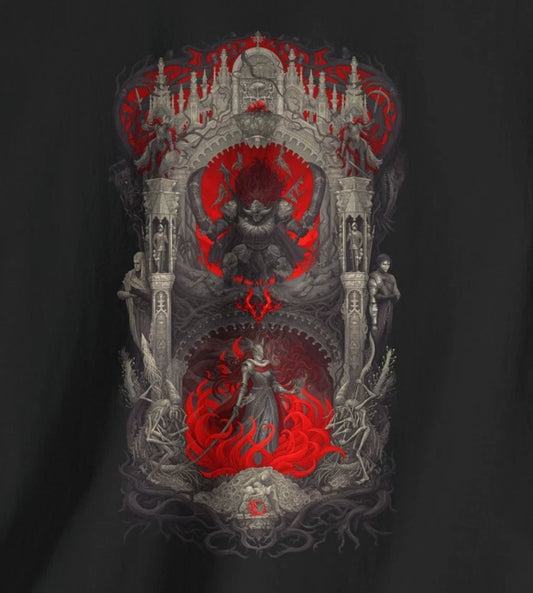 Video Game Tshirt, Starscourge Radahn, Malenia, Unisex Cotton Tee, Crew neck