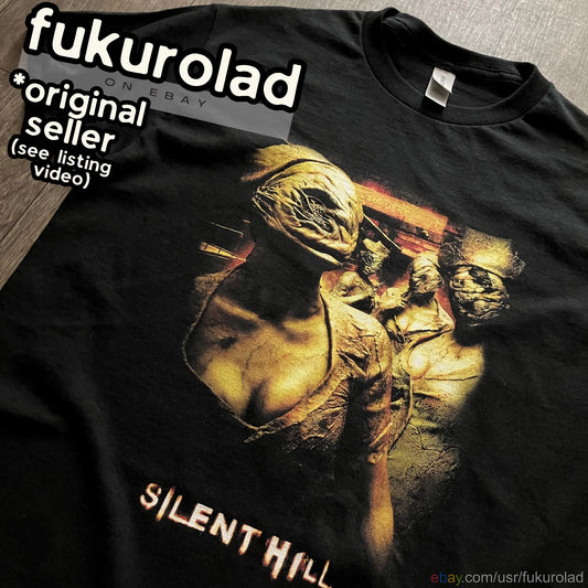 BUBBLE HEAD NURSE Silent Hill T-SHIRT TEE Horror game - HIGH QUALITY PRINT