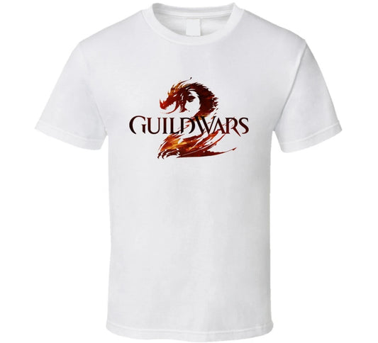 Guild Wars 2 Video Game Logo T Shirt