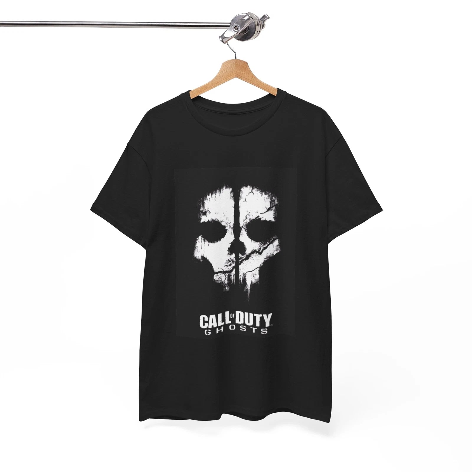 Call Of Duty Ghosts Tshirt Warzone Graphic Video Games Unisex Heavy Cotton Tee