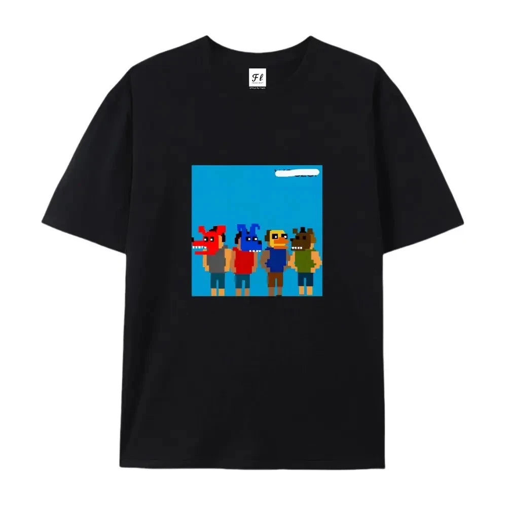 Funny Horror Game Inspired Monster Tee 100% Cotton Unisex