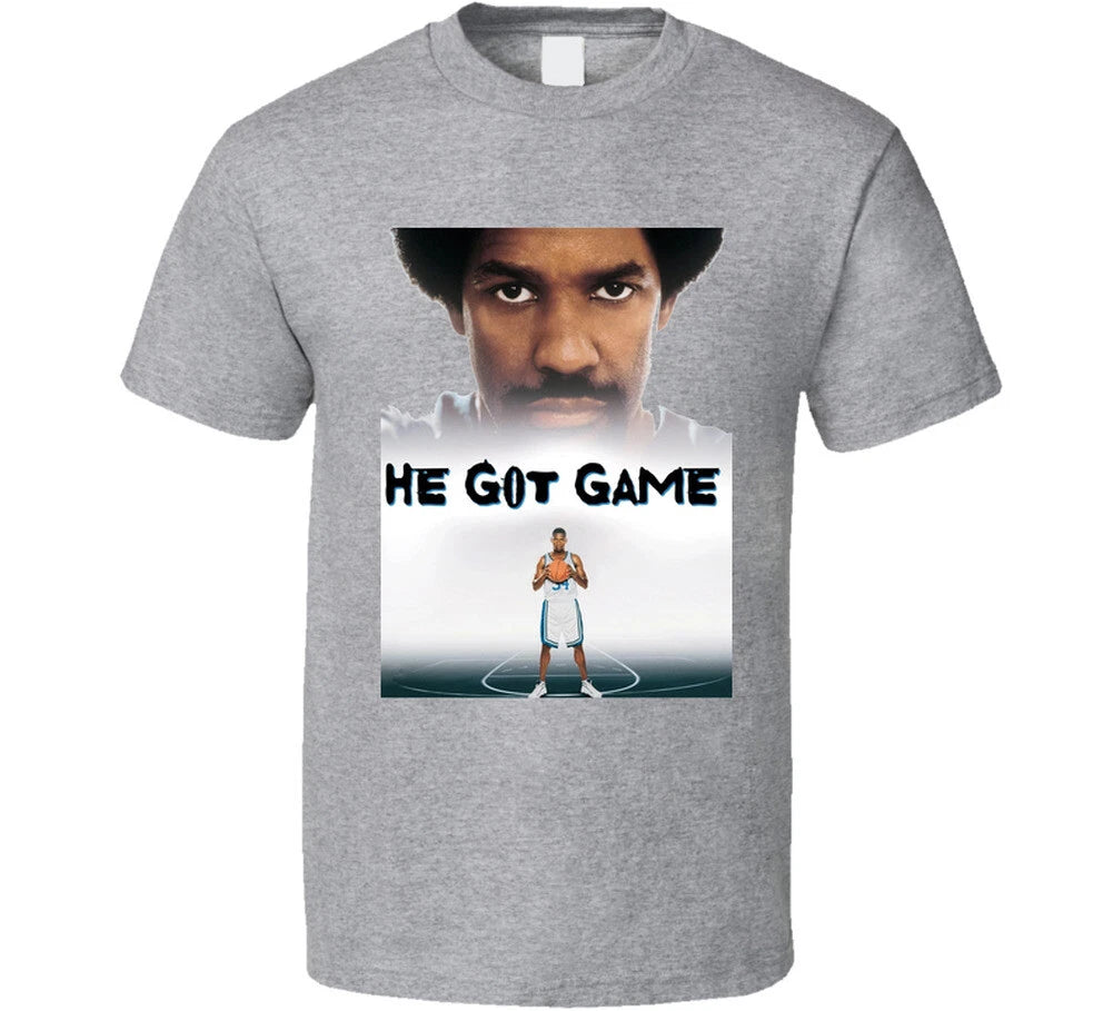 He Got Game Retro Basketball Movie Cool T Shirt