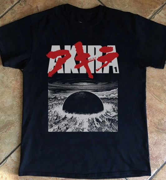 Shirt Akira 1989 Game Anime Movie Japan, Short Sleeve, anime TE6478