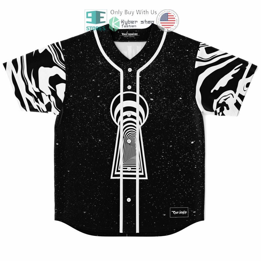 BEST Safe With Me black white Baseball Jersey