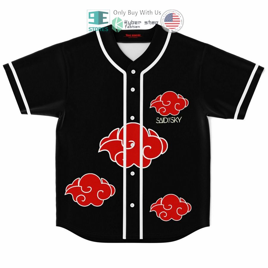 BEST Said The Sky Akatsuki cloud Baseball Jersey