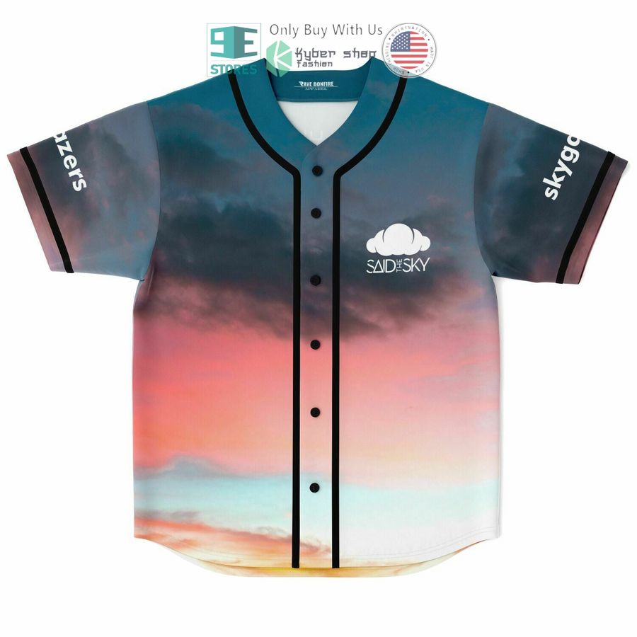 BEST Said The Sky Move With Purpose Baseball Jersey