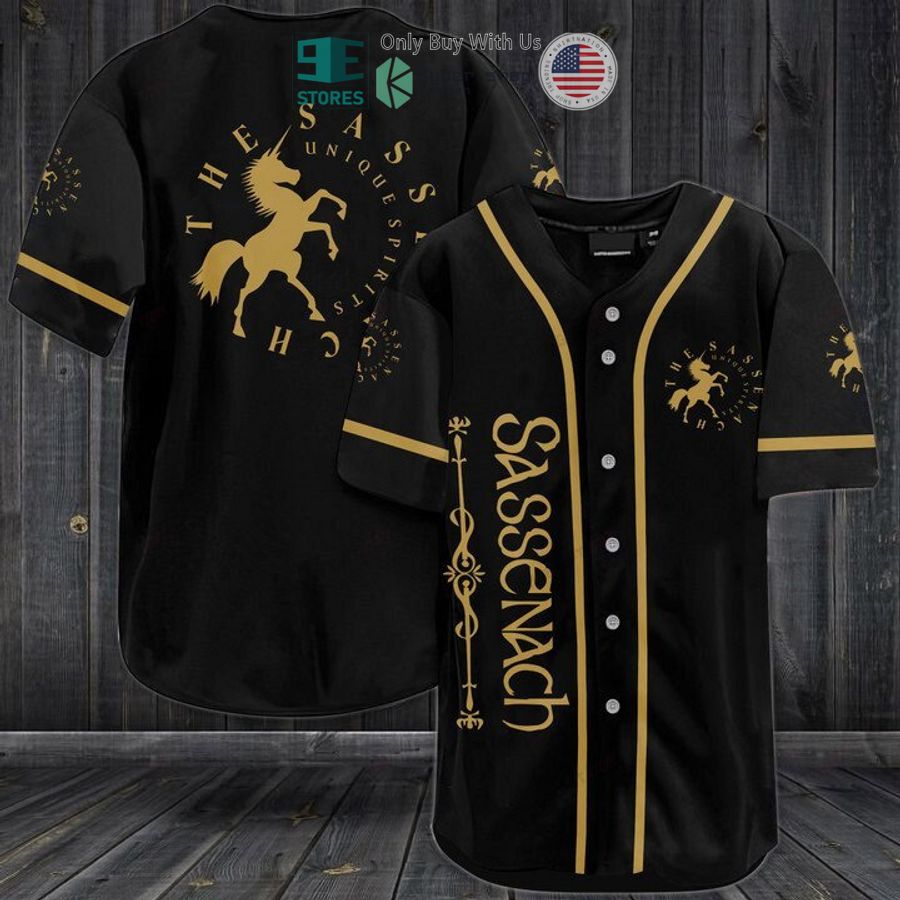 BEST Sassenach logo black Baseball Jersey