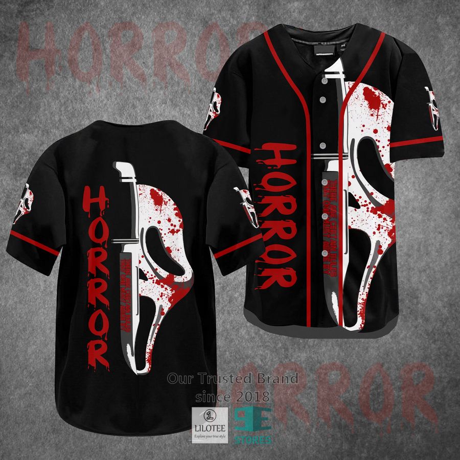 Scary movie Horror Movie Baseball Jersey