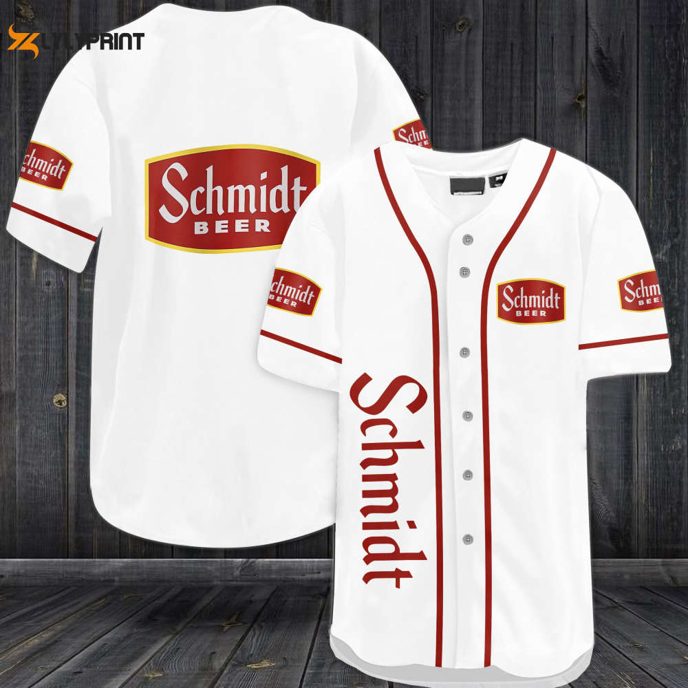 Schmidt Beer Baseball Jersey - Perfect Unisex Gift for Baseball Enthusiasts! - lylyprint.com T-Shirts, Hoodie, Sweatshirt