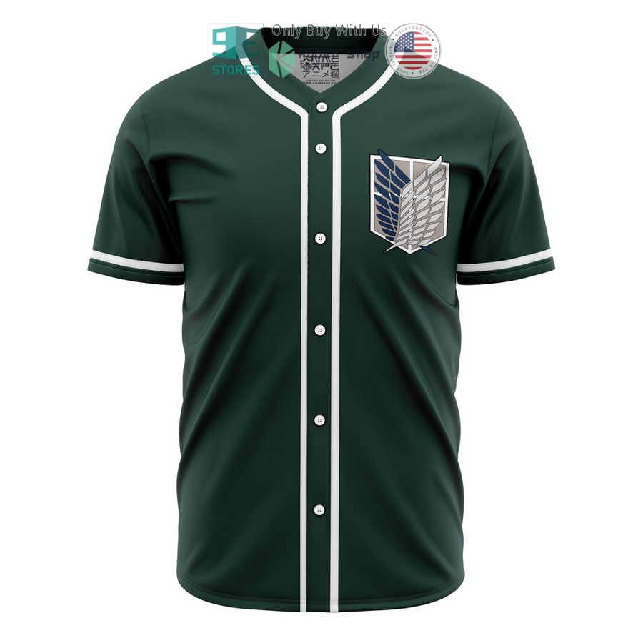 BEST Scouting Regiment Attack on Titan Baseball Jersey