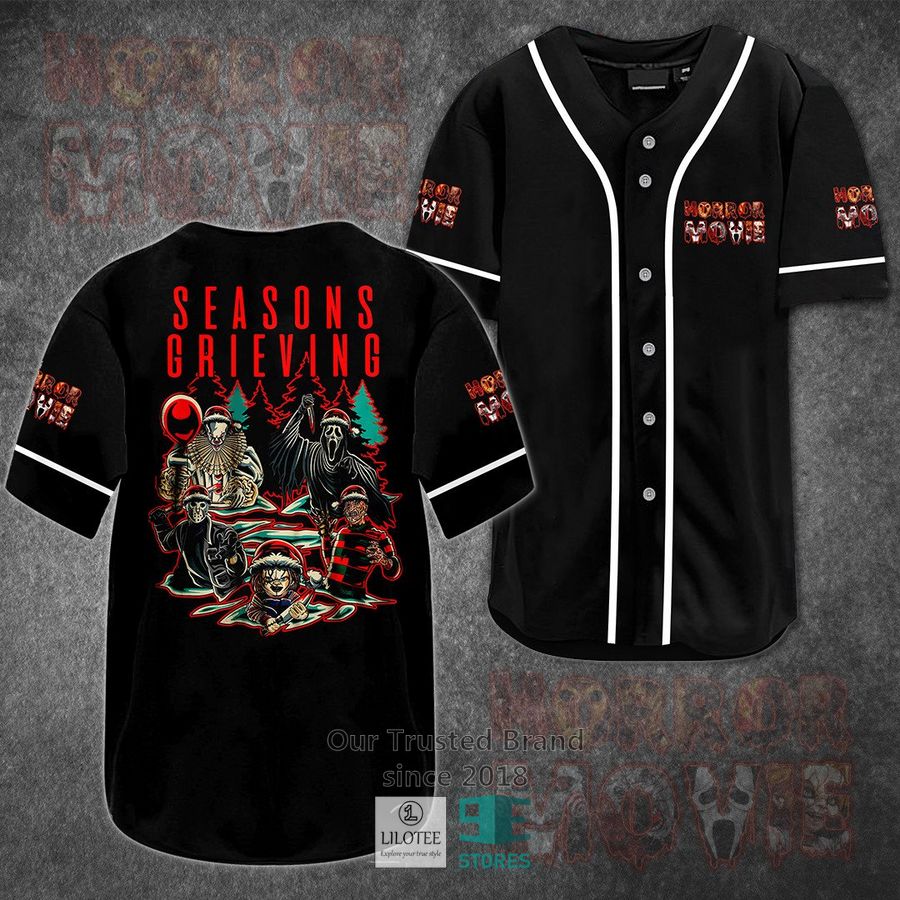 Season Grieving Horror Movie Baseball Jersey
