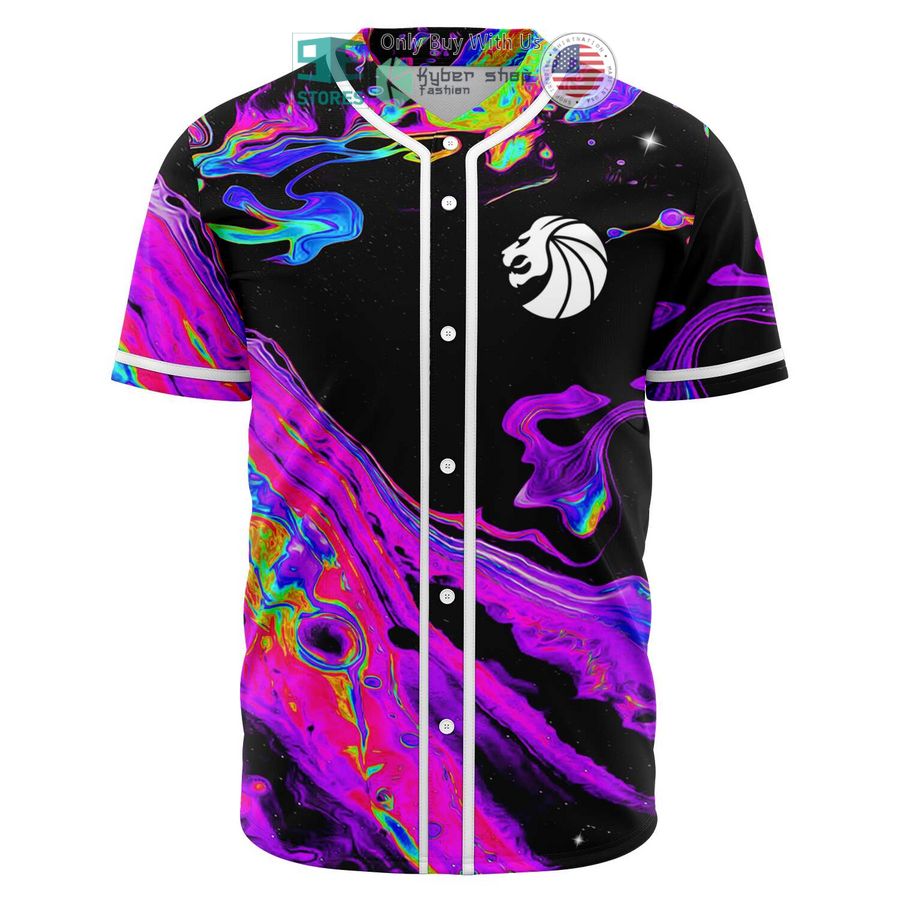 BEST Seven Lions Acid Trip Pattern Baseball Jersey
