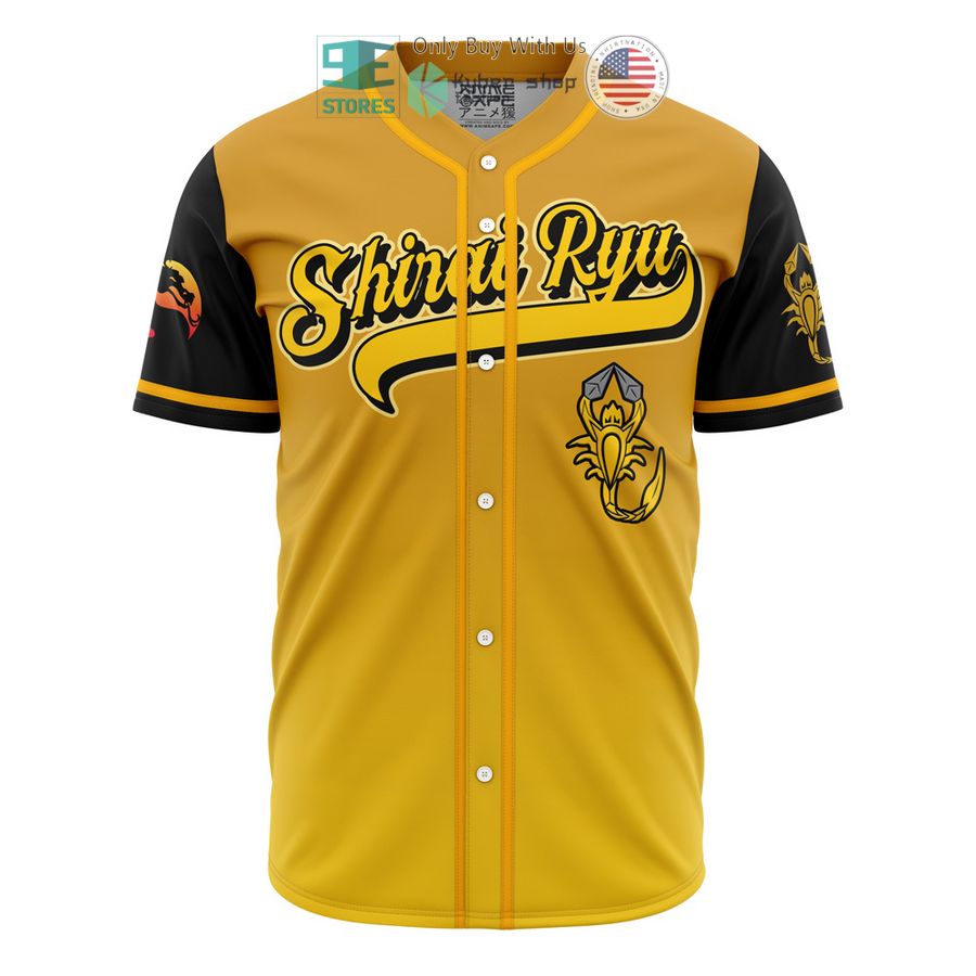 BEST Shirai Ryu Scorpion Mortal Kombat Baseball Jersey