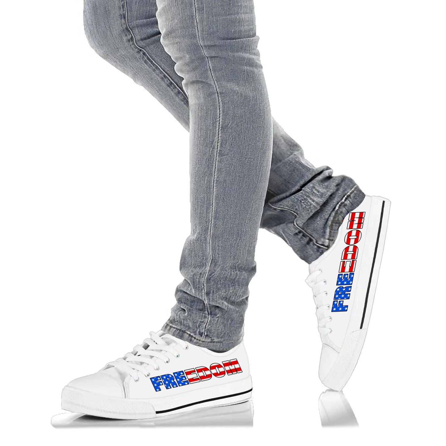 Freedom Charlie Low Top Canvas Shoe T-Shirts, Hoodie, Sweatshirt | WearSparks.com (Image 2)