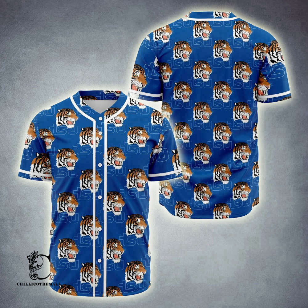 Show Your Team Spirit with Tennessee State Tigers TSU Baseball Jersey