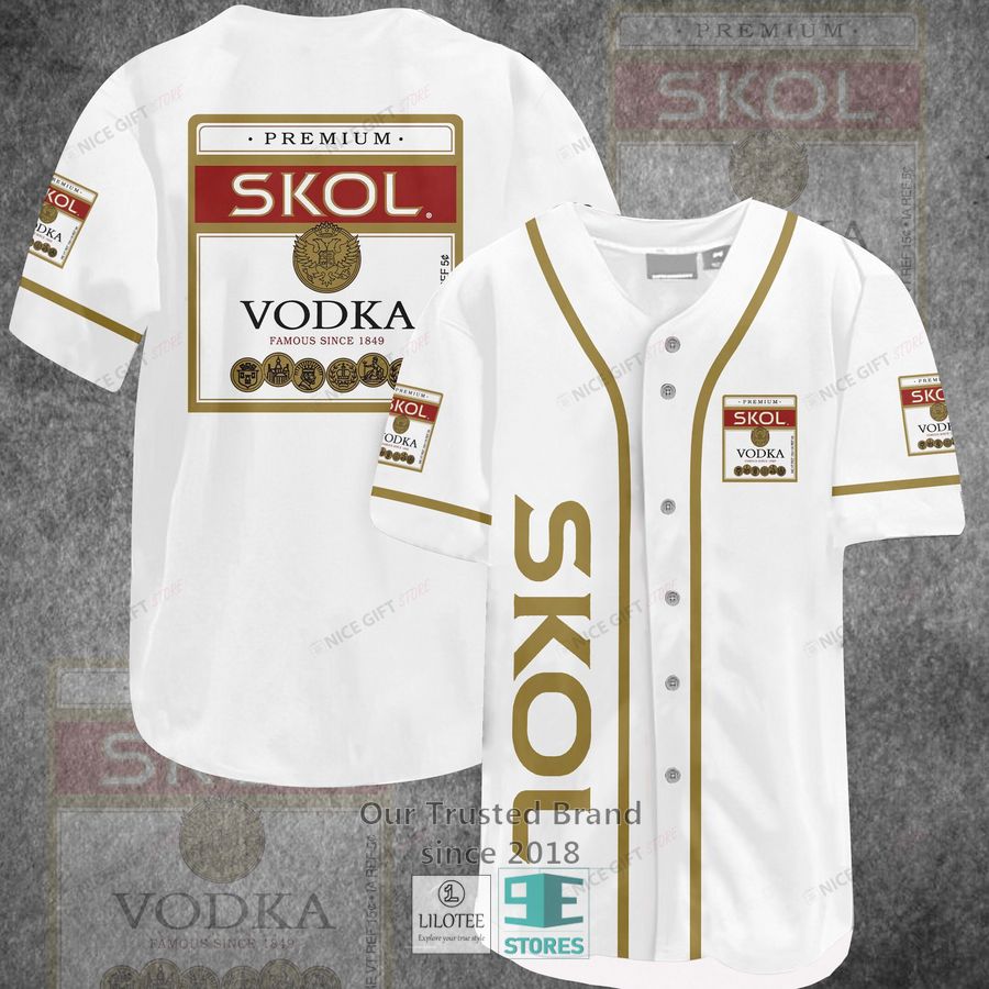 Skol Vodka Baseball Jersey