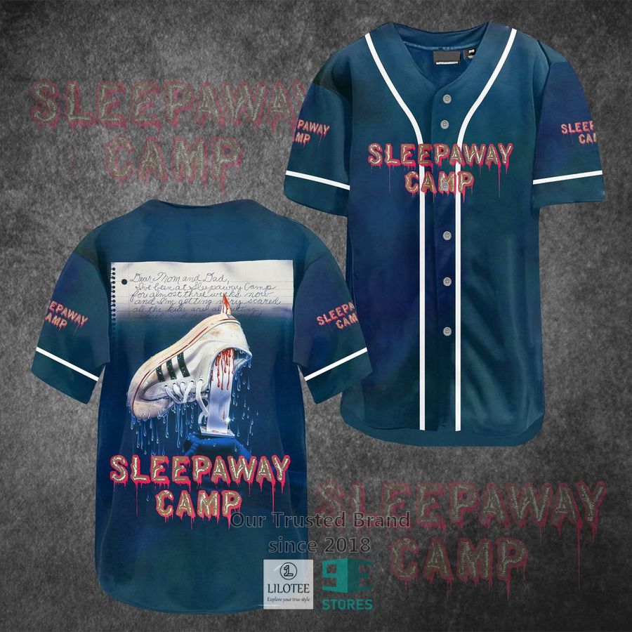Sleepaway Camp Horror Movie Baseball Jersey