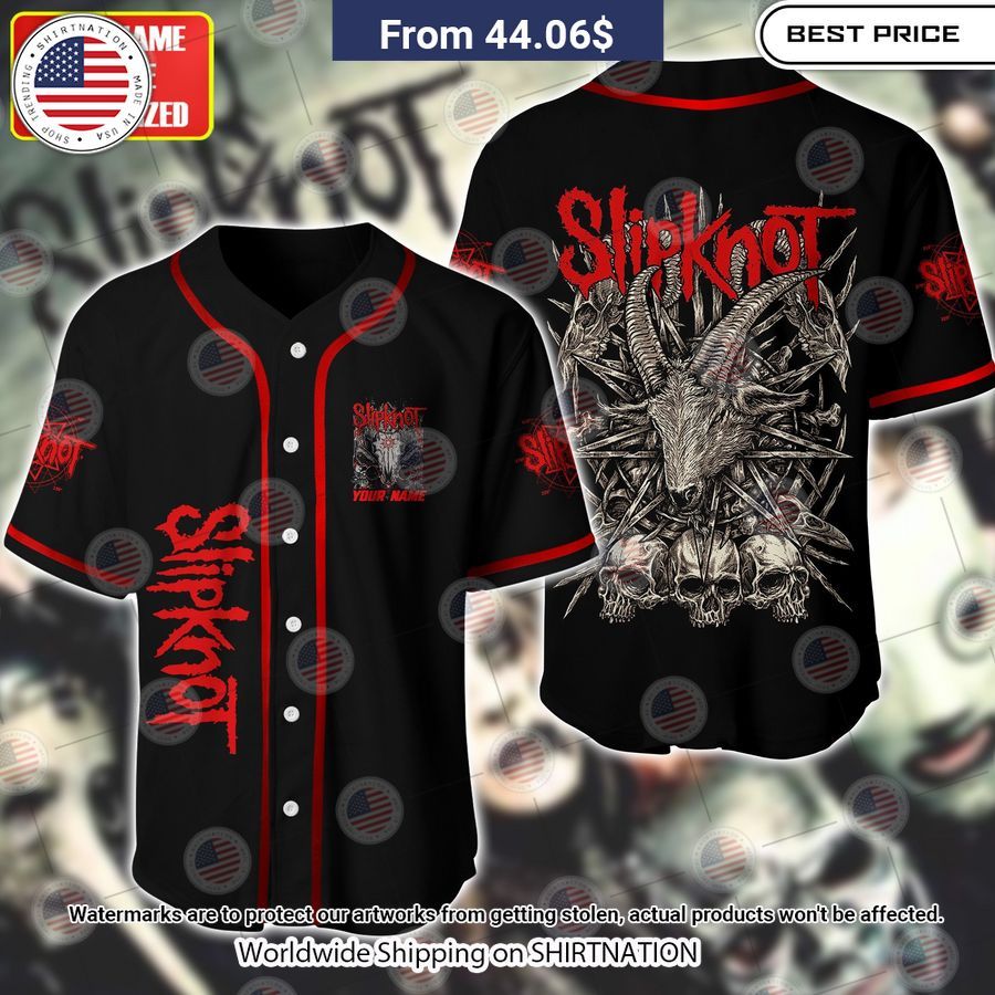 Slipknot Baseball Jersey