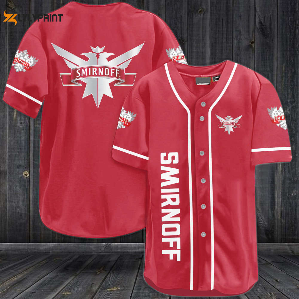 Smirnoff Baseball Jersey - lylyprint.com T-Shirts, Hoodie, Sweatshirt | WearSparks.com