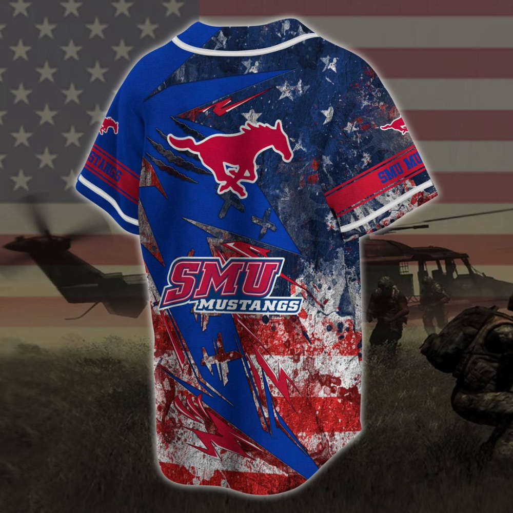 SMU Mustangs Baseball Jersey Gift For Men Women - lylyprint.com T-Shirts, Hoodie, Sweatshirt | WearSparks.com (Image 3)