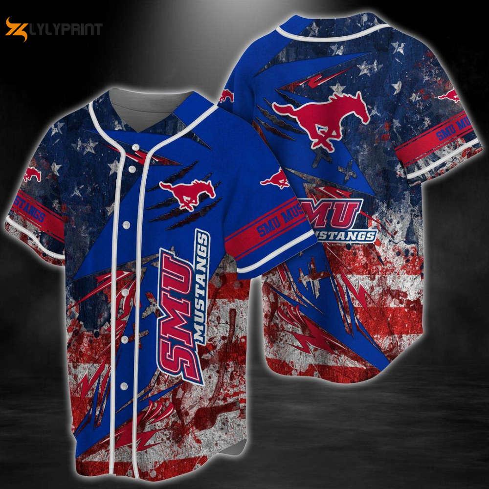 SMU Mustangs Baseball Jersey Gift For Men Women - lylyprint.com T-Shirts, Hoodie, Sweatshirt | WearSparks.com (Image 1)