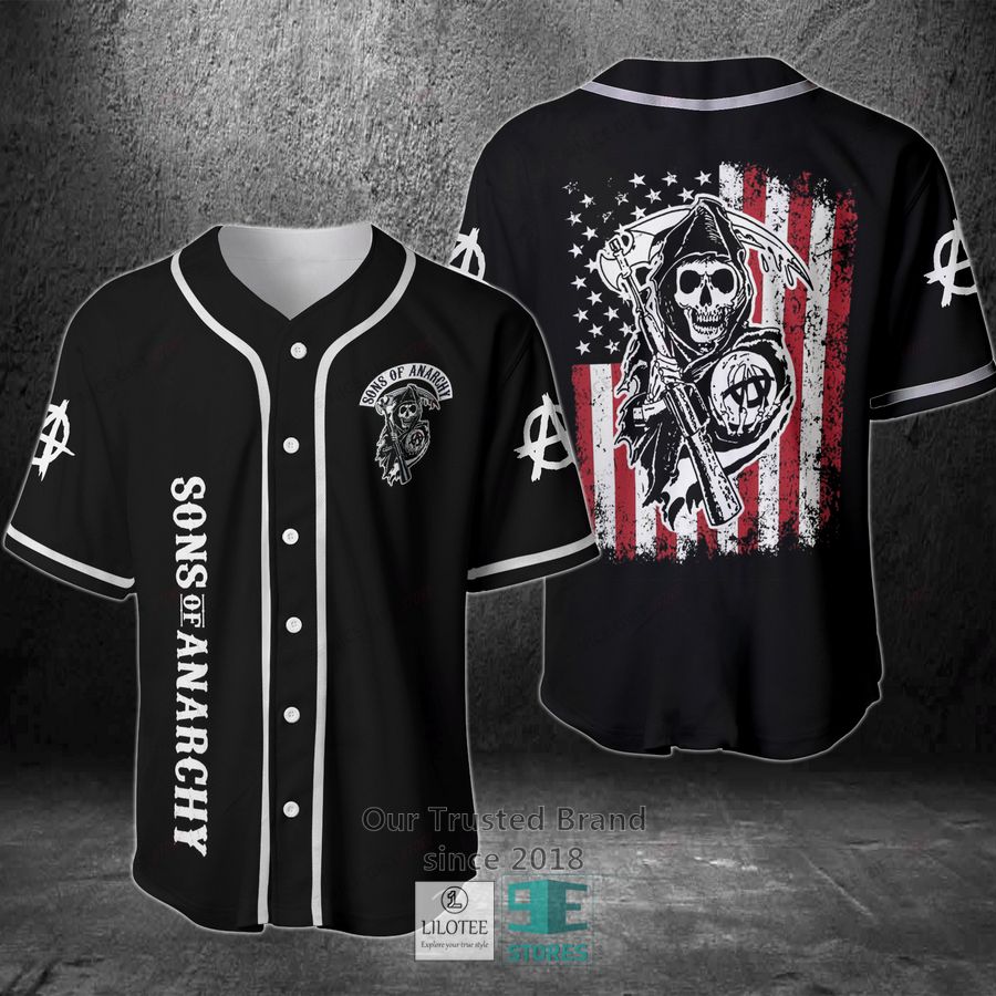 Sons Of Anarchy Baseball Jersey