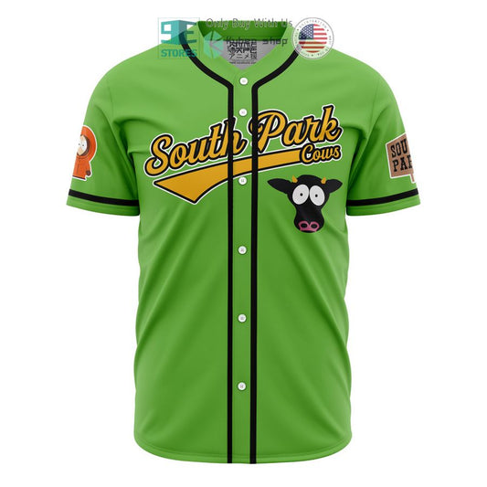 BEST South Park Cows McCormick South Park Baseball Jersey