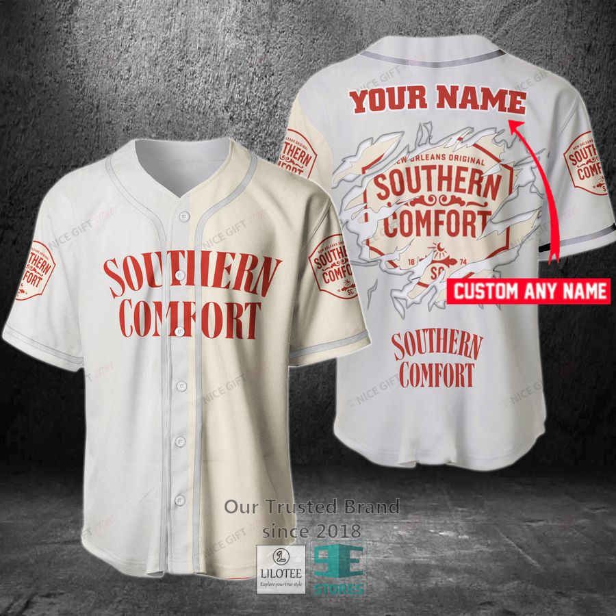 Southern Comfort Your Name Baseball Jersey
