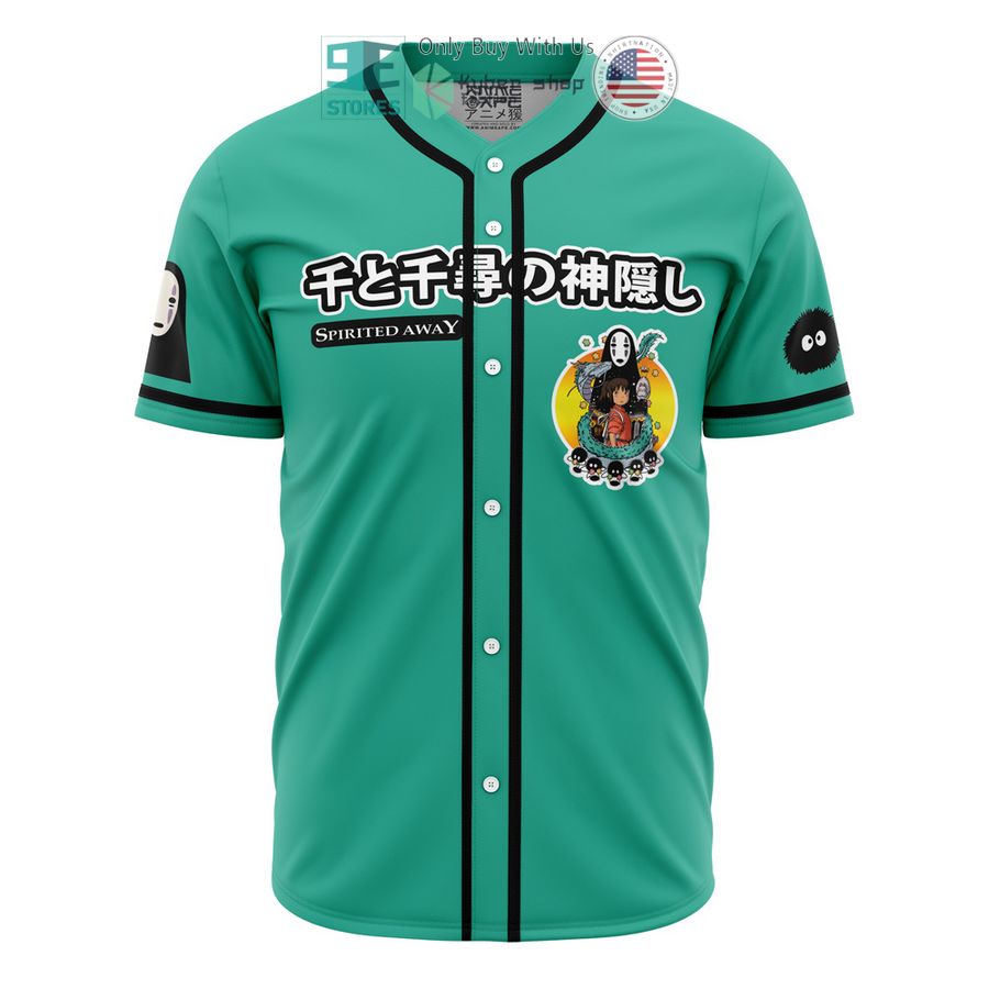 BEST Spirited Away Studio Ghibli Baseball Jersey