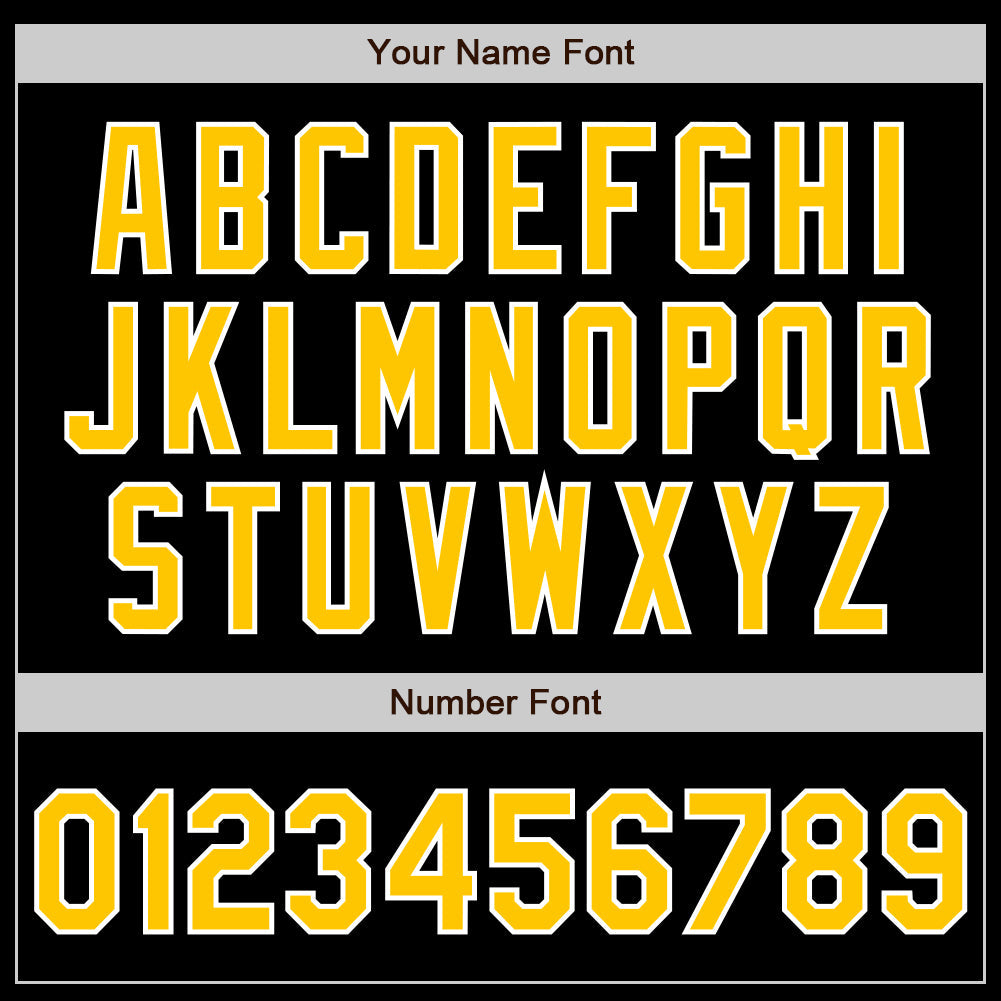 Custom Black Gold-Kelly Green Authentic Split Fashion Baseball Jersey