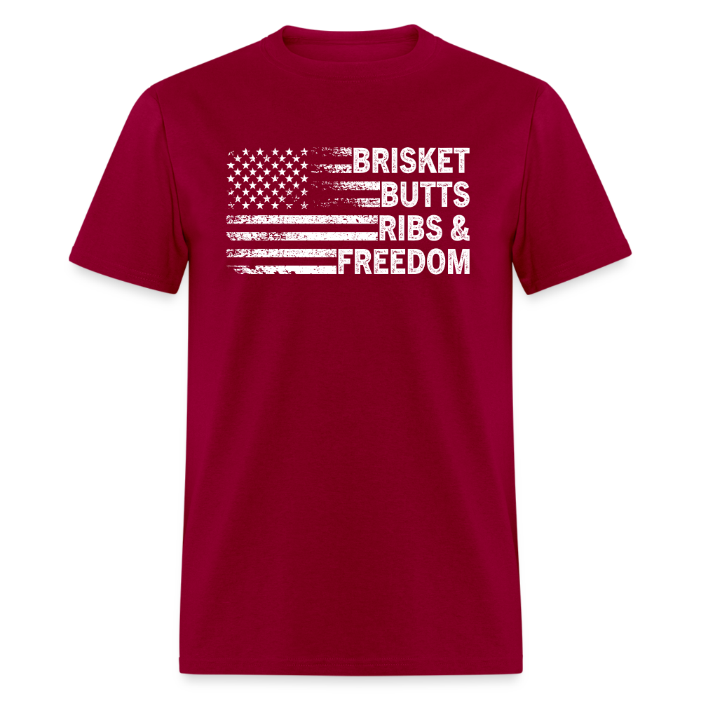 Brisket Butts Ribs & Freedom T-Shirt Hoodie, Sweatshirt | WearSparks.com (Image 3)