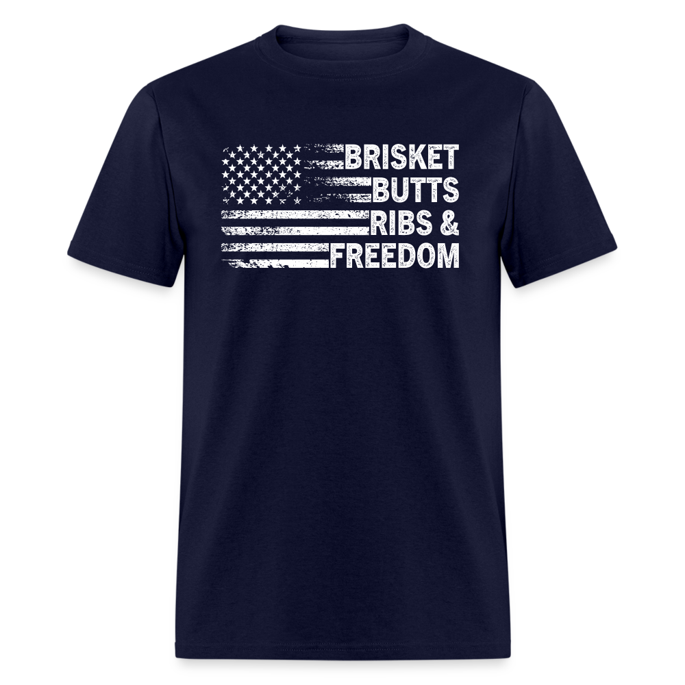 Brisket Butts Ribs & Freedom T-Shirt Hoodie, Sweatshirt | WearSparks.com (Image 4)