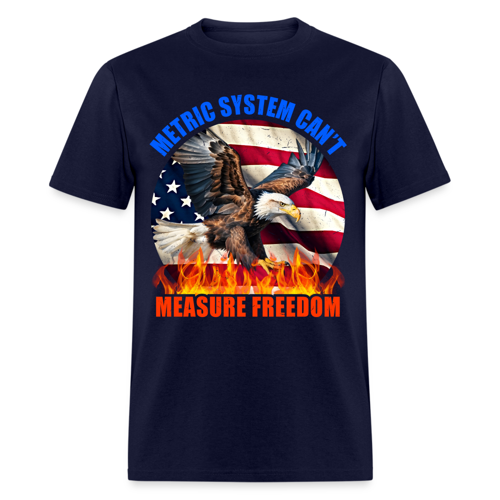 Metric System Can't Measure Freedom T Shirt Hoodie, Sweatshirt | WearSparks.com (Image 3)