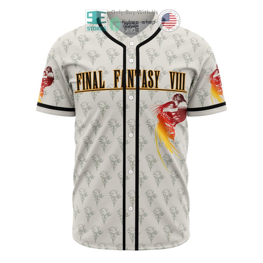 BEST Squall Final Fantasy 8 Baseball Jersey