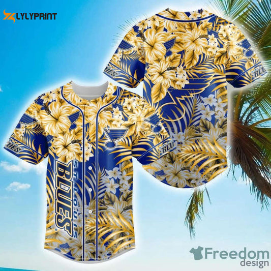 St. Louis Blues Baseball Jersey Custom For Fans BJ0079 - lylyprint.com T-Shirts, Hoodie, Sweatshirt (Image 1)