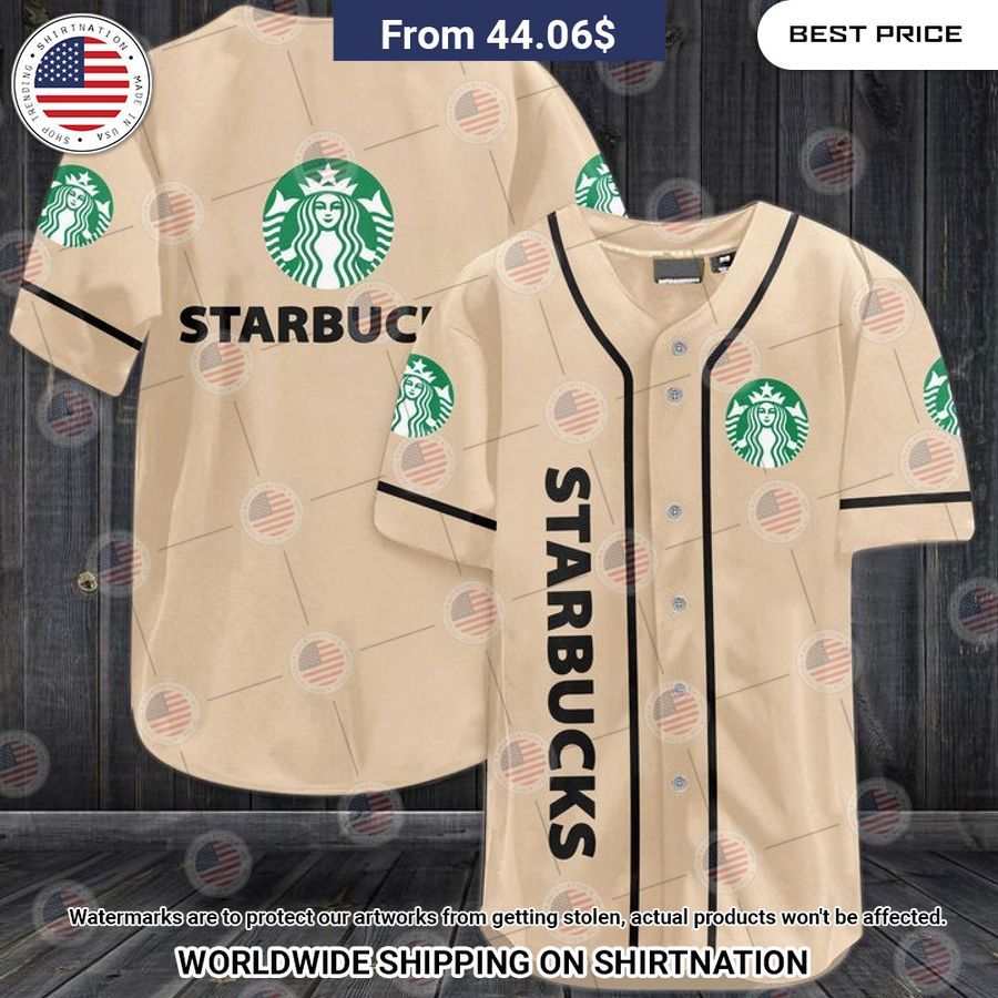 Starbucks Baseball Shirt