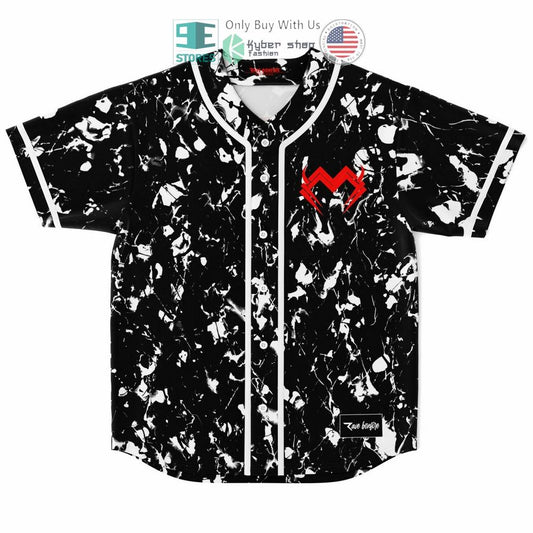 BEST Stay Wonky black white Baseball Jersey