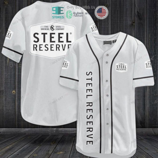 BEST Steel Reserve logo grey Baseball Jersey