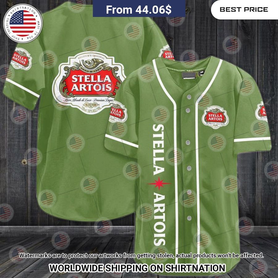 Stella Artois Baseball Shirt