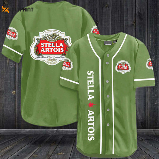 Stella Artois Beer Baseball Jersey - Gift for Men Women - lylyprint.com T-Shirts, Hoodie, Sweatshirt | WearSparks.com