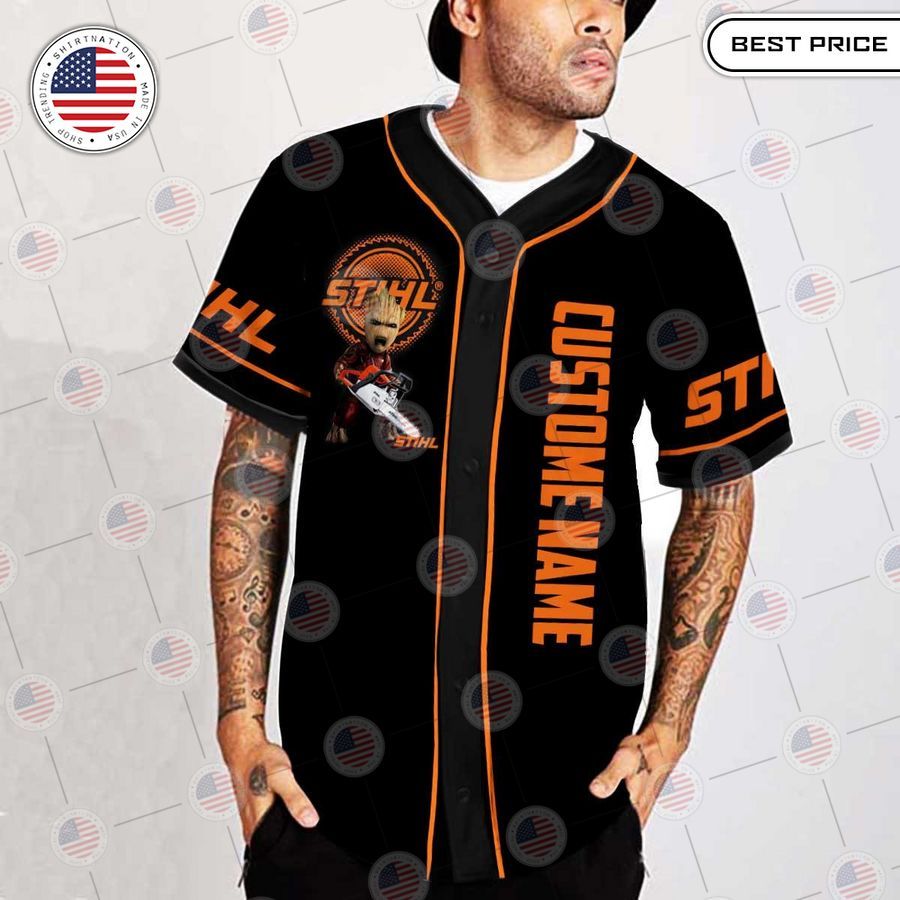 HOT STIHL The Groot Custom Baseball Jersey